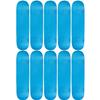 Moose 10 Count 8.0" Blank Skateboard Deck Neon Blue 7-Ply Canadian Maple view 1