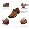 Mens Hiking Sandals Summer Athletic Comfortable Slippers Waterproof?Breathable Outdoor Sports Beach Shoes?Brown?9 M US?26 cm Heel to Toe view 2