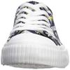 FOCO Los Angeles Chargers NFL Womens Low Top Repeat Print Canvas Shoes - 8 view 2