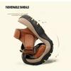 Maesty Mens Hiking Sandals Summer Athletic Comfortable Slippers Waterproof?Breathable Outdoor Sports Beach Shoes Black 25.5 cm 8.5 M US Heel to Toe view 4