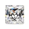 100pcs 4x4mm AAAAA Square White Princess Cut Loose Cubic Zirconia CZ Stone Gemstone (4x4mm 100pcs) view 1