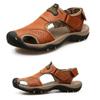 Maesty Mens Hiking Sandals Summer Athletic Comfortable Slippers Waterproof?Breathable Outdoor Sports Beach Shoes?Brown?11.5 M US?28.5 cm Heel to Toe view 1