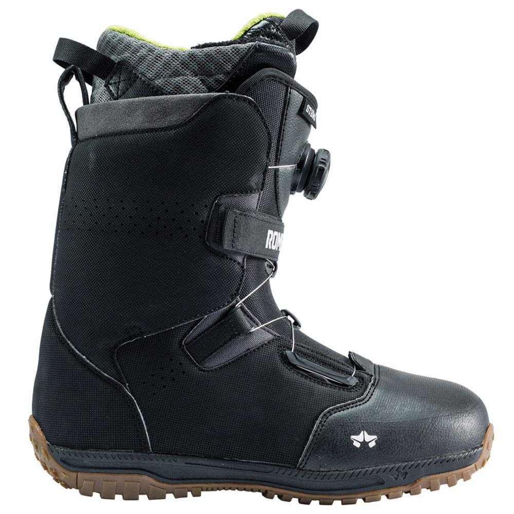 Rome Snowboards Stomp Snowboard Boots, Black, 8
