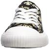 FOCO New Orleans Saints NFL Womens Low Top Repeat Print Canvas Shoes - 7 view 2