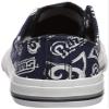 FOCO Los Angeles Rams NFL Womens Low Top Repeat Print Canvas Shoes - 9 view 3
