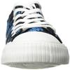FOCO Carolina Panthers NFL Womens Low Top Repeat Print Canvas Shoes - 7 view 3