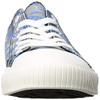 FOCO Detroit Lions NFL Womens Low Top Repeat Print Canvas Shoes - 6 view 2