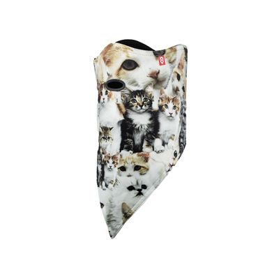 Airhole Facemask Standard 2 Layer, Meow, Small/Medium