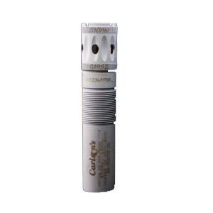 Carlsons Choke Tubes 12 Gauge for Beretta Optima HP [ Mid Range | 0.718 Diameter ] Triple Shot Technology (TST) | Cerakote White | Cremator Ported Snow Goose Choke Tube | Made in USA