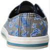 FOCO Detroit Lions NFL Womens Low Top Repeat Print Canvas Shoes - 8 view 3