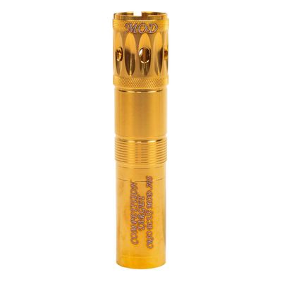 Carlson's Choke Tubes 12 Gauge Compatible for Benelli Crio Plus [ Modified | 0.705 Diameter ] Stainless Steel | Gold Competition Target Ported Sporting Clays Choke Tube | Made in USA