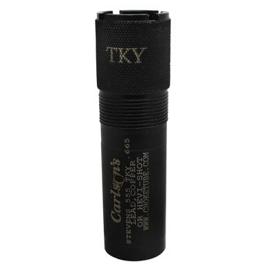 Carlson's Choke Tubes 12 Gauge for Stevens 555 [ Turkey | 0.665 Diameter ] Blued Steel | Extended Turkey Choke Tube | Made in USA