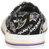FOCO Baltimore Ravens NFL Womens Low Top Repeat Print Canvas Shoes - 9 view 3