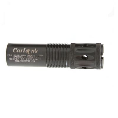 Carlson's Choke Tubes 12 Gauge for Remington Pro Bore [ Mid Range | 0.720 Diameter ] Blued Steel | Cremator Ported Waterfowl Choke Tube | Made in USA