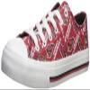 FOCO Arizona Cardinals NFL Womens Low Top Repeat Print Canvas Shoes - 7 view 1