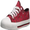 FOCO Tampa Bay Buccaneers NFL Womens Low Top Repeat Print Canvas Shoes - 7