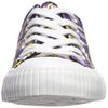 FOCO Minnesota Vikings NFL Womens Low Top Repeat Print Canvas Shoes - 6 view 2