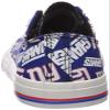 FOCO New York Giants NFL Womens Low Top Repeat Print Canvas Shoes - 8 view 3