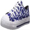 FOCO Indianapolis Colts NFL Womens Low Top Repeat Print Canvas Shoes - 7 view 1