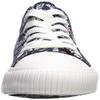 FOCO New England Patriots NFL Womens Low Top Repeat Print Canvas Shoes - 8 view 2
