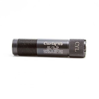 Carlsons Choke Tubes 12 Gauge for Browning Invector Plus [ Cylinder | 0.730 Diameter ] Blued Steel | Blued Sporting Clays Choke Tube | Made in USA