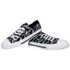 FOCO Philadelphia Eagles NFL Womens Low Top Repeat Print Canvas Shoes - 7 view 2