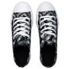 FOCO Philadelphia Eagles NFL Womens Low Top Repeat Print Canvas Shoes - 7 view 3