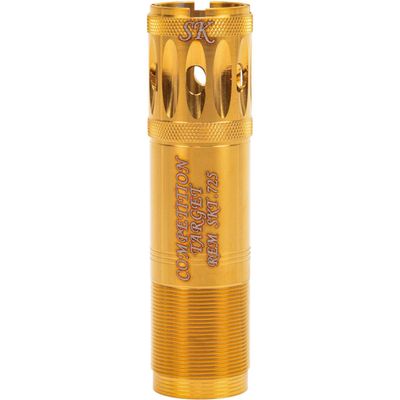Carlson's Choke Tubes 12 Gauge for Remington [ Skeet | 0.725 Diameter ] Stainless Steel | Gold Competition Target Ported Sporting Clays Choke Tube | Made in USA