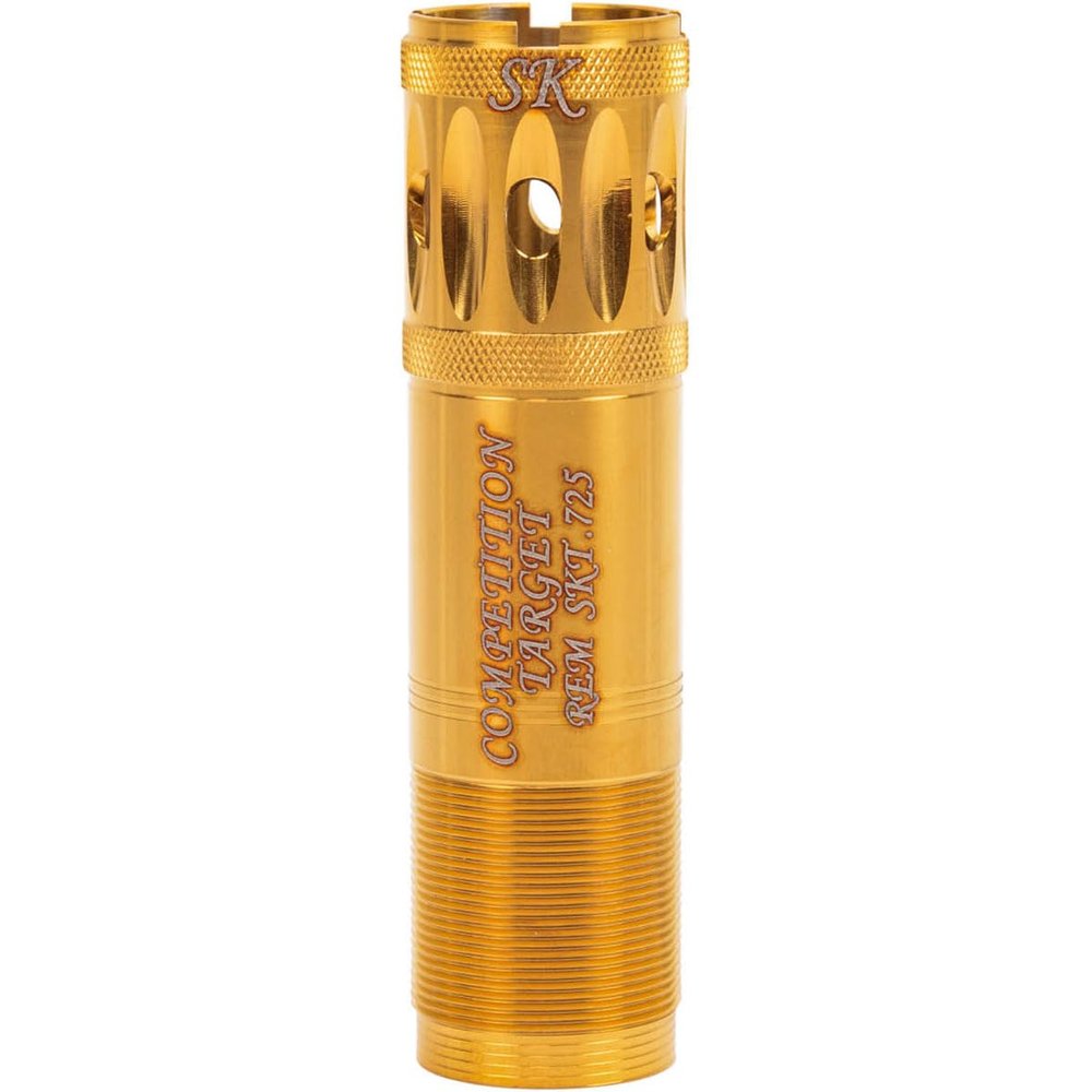 Carlson's Choke Tubes 12 Gauge for Remington [ Skeet | 0.725 Diameter ] Stainless Steel | Gold Competition Target Ported Sporting Clays Choke Tube | Made in USA