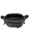 EASTPAK Doggy Bag  3L Waistpack with Front & Back Zip Pockets, Adjustable Belt, Lightweight & Vegan-Friendly, Black Denim view 2
