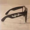 Varies Wild Thing Rick Vaughn Skull Glasses (Clear Lens) view 3