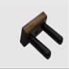 KR Ideas Standard Horizontal Sword Display Mount (Made in The USA) (Aged) view 1