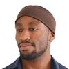 CHARM Sports Headbands for Men - Reversible Moisture Wicking Sweat Absorbing Headband Cotton Made in Japan Brown Black view 1