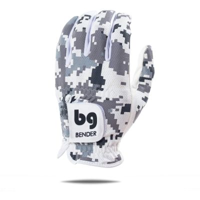 Bender Gloves - Men's Golf Glove, Durable Mesh Material, Unique Golf Gloves Men Right Handed Golfer (Wear On Left)