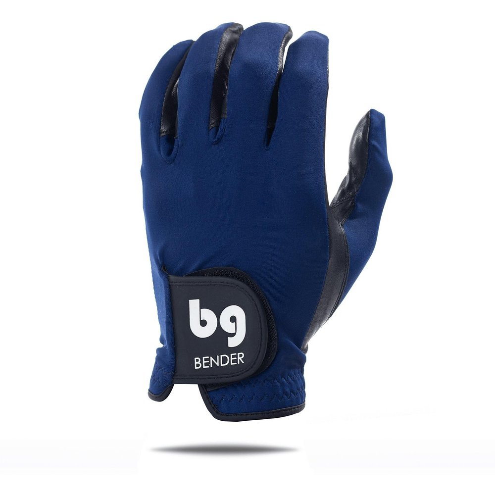 Bender Gloves - Men's Golf Glove, Durable Spandex Material, Unique Golf Gloves Men Right Handed Golfer (Wear On Left)