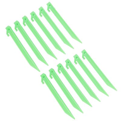 Heavy Duty Plastic Tent/Awnings Pegs for Camping Caravans 220mm Long 12pc