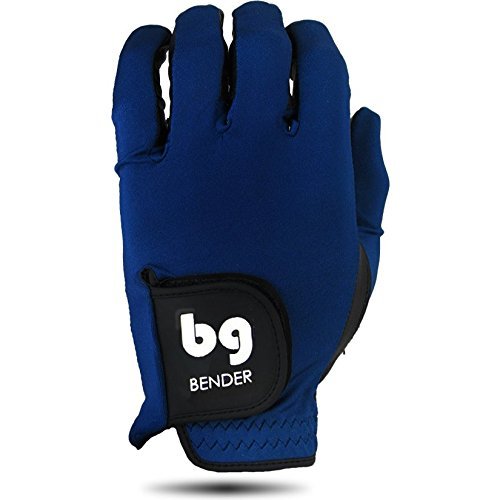 Bender Gloves - Men's Golf Glove, Durable Spandex Material, Unique Golf Gloves Men Right Handed Golfer (Wear On Left)