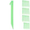 Heavy Duty Plastic Tent/Awnings Pegs for Camping Caravans 220mm Long 24pc view 1