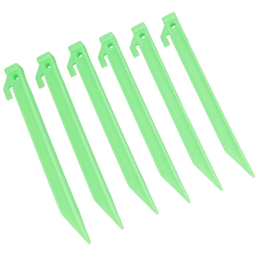 Heavy Duty Plastic Tent/Awnings Pegs for Camping Caravans 220mm Long 6pc