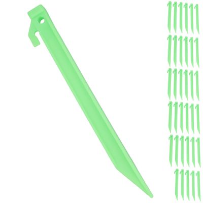 Heavy Duty Plastic Tent/Awnings Pegs for Camping Caravans 220mm Long 36pc