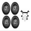3G 5" Lift Kit Combo for EZGO TXT Electric Golf Carts 2002-2010 with 10" Wolverine view 1