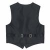 Spencer J's Boys Formal Tuxedo Vest Tie and Bowtie set Variety of Colors (3-4, Burgundy) view 3