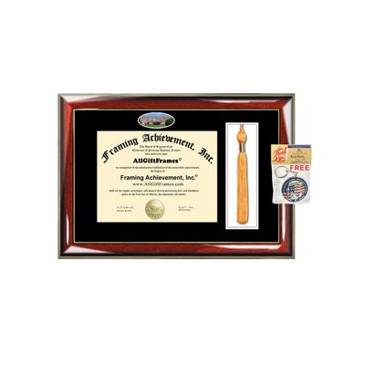 AllGiftFrames University of Portland Tassel Diploma Frame Degree School Portland Campus Photo Custom Tassel Holder Case College Plaque Certificate Degree Frames Certificate Framing Graduation Gift