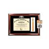 AllGiftFrames Georgia Southern University Diploma Frame Tassel Holder Box GSU School Campus Photo Double Black Matted Degree Framing Graduation Gift Certificate Holder Case view 1