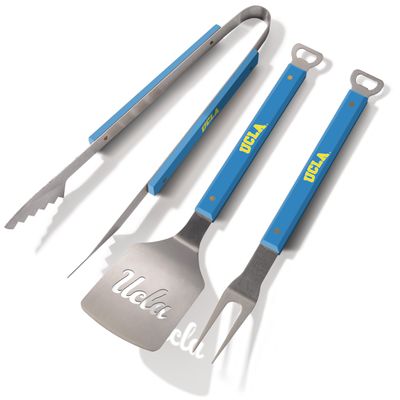 YouTheFan 5020940 NCAA UCLA Bruins Spirit Series 3-Piece BBQ Set, 22" x 9", Team Colors