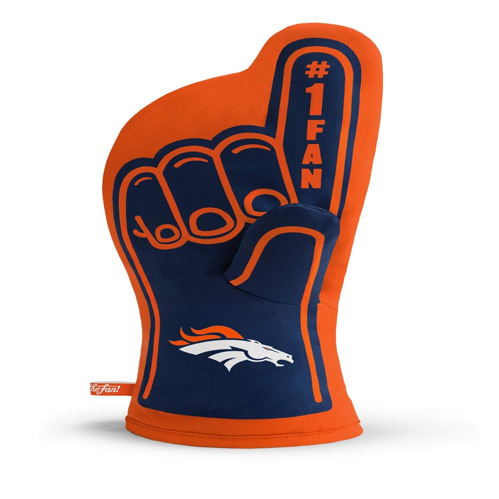 YouTheFan NFL Denver Broncos #1 Oven Mitt , 13.25" x 6.5"