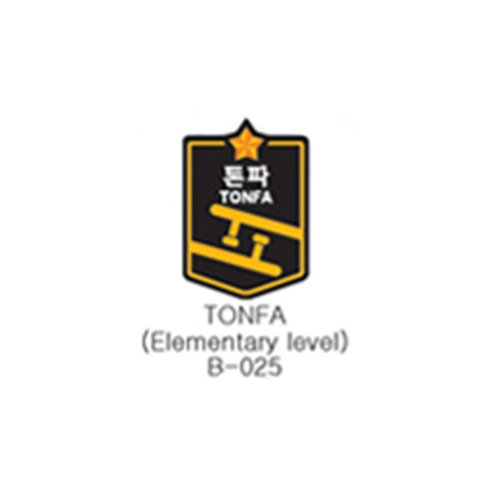 MOOTO TAEKI Weapon Patch(10PCS) Taekwondo Uniform Dobok (Tonfa B-025)