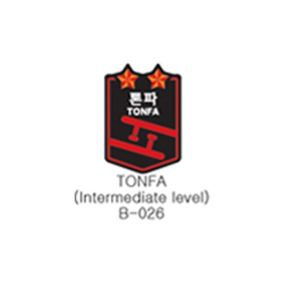 MOOTO TAEKI Weapon Patch(10PCS) Taekwondo Uniform Dobok (Tonfa B-026)
