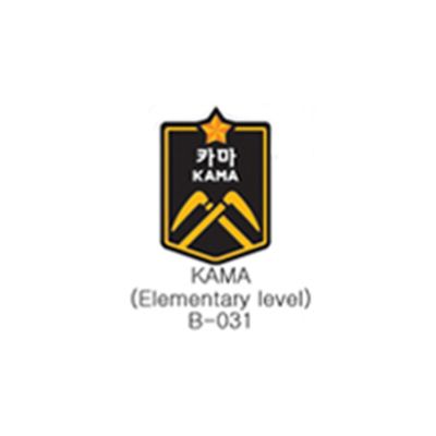 MOOTO TAEKI Weapon Patch(10PCS) Taekwondo Uniform Dobok (Kama B-031)