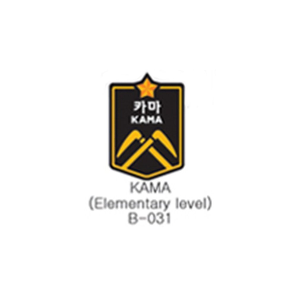 MOOTO TAEKI Weapon Patch(10PCS) Taekwondo Uniform Dobok (Kama B-031)